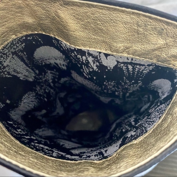 Ted Baker Black Leather Calf High Boots - Picture 11 of 13